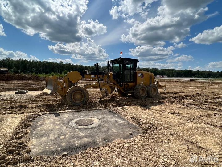 Услуги грейдера. Аренда грейдера. 3D