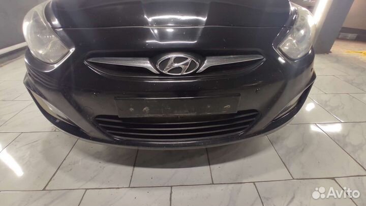 Бампер передний Солярис 2013г