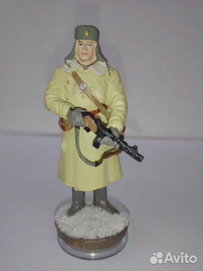 Красноармеец Оловянный солдат солдатик миниатюра