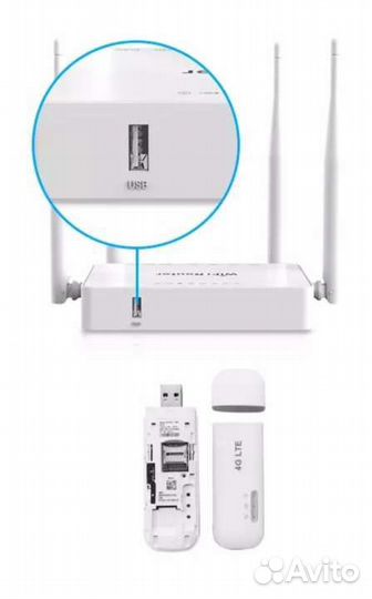 Wifi роутер ZBT WE1626 с USB для 4G модем