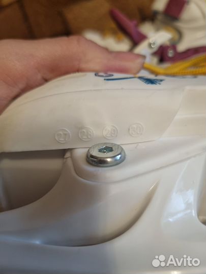 Коньки детские раздвижные 27-30рр