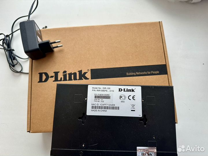 Маршрутизатор D link fiber dir 100 f