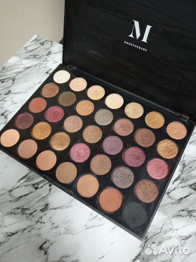 Палетка теней morphe