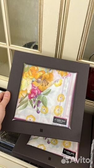 Женские носовые платки, производство Италия 12 шт