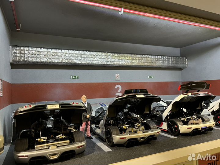 1:18 полка (диорама паркинга)