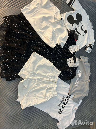 Детская одежда для девочек пакетом