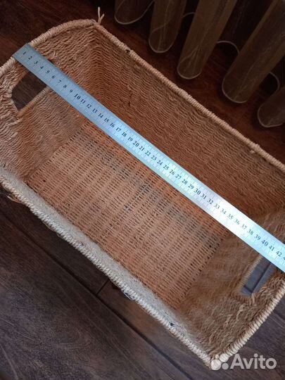 Корзина плетеная