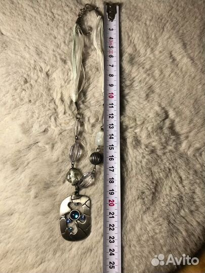 Колье подвеска под старое серебро