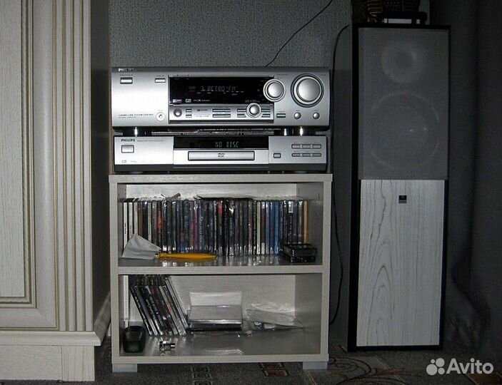 A/V ресивер Philips FR 966 + DVD Philips 622