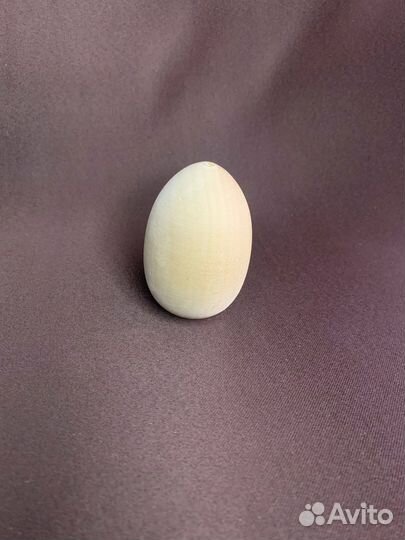 Яйцо деревянное заготовка