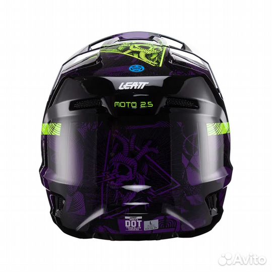 New Шлем Leatt Moto 2.5 Helmet UV 2024 Violet