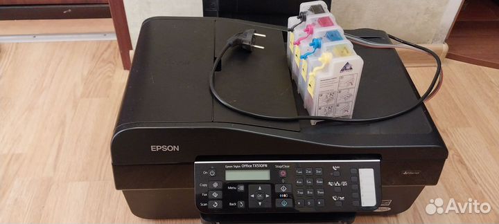 Цветной принтер Epson TX510FN, на запчасти