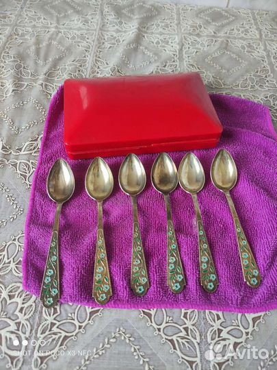Серебряные ложки СССР новые без использования