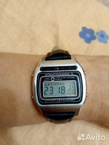 Часы СССР Электроника 5 30355 209 Сигнал редкие