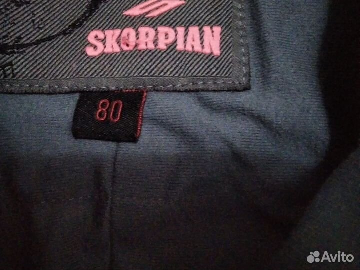 Зимний комбинезон для девочки 80