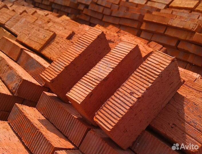 Кирпич красный керамический
