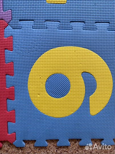 Детский коврик пазл