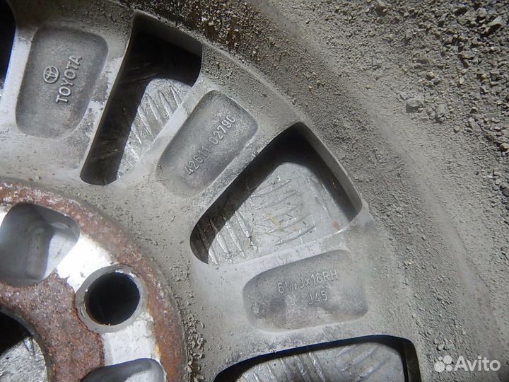 Диск колесный литой R16 5*114,3 j6,5 ET45 DIA60,1