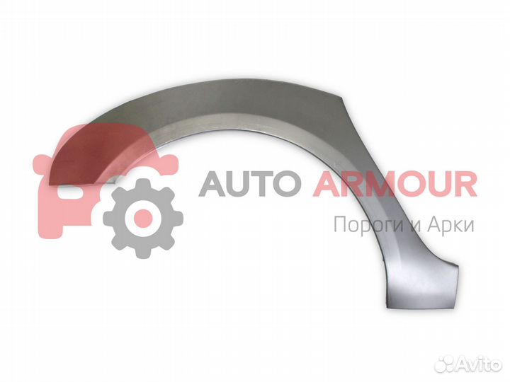 Задние арки Hyundai Santa Fe и другие