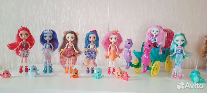 Enchantimals редкие куклы наборы