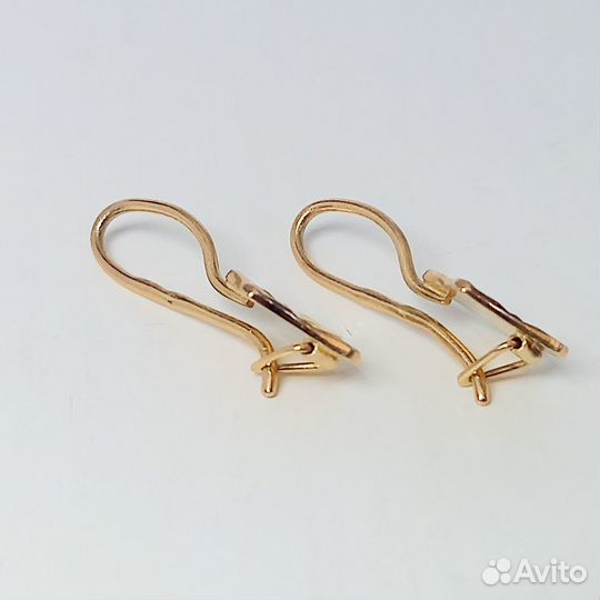 Золотые серьги