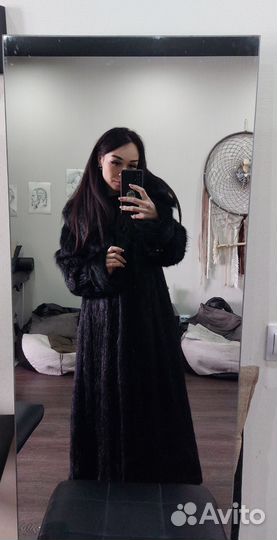 Шуба нутрия новая