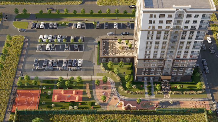 1-к. квартира, 50 м², 10/14 эт.