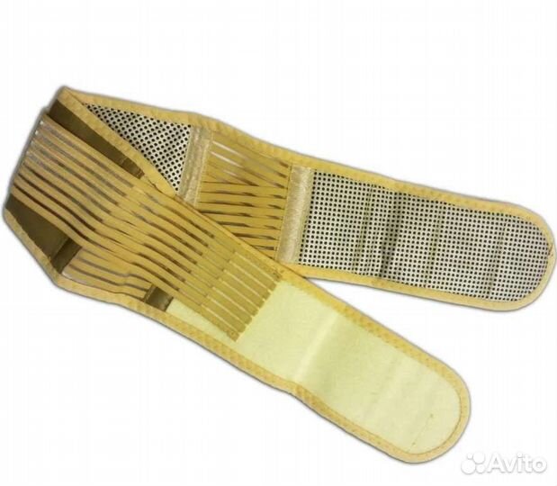 Турмалиновый пояс согревающий с магнитн вставками