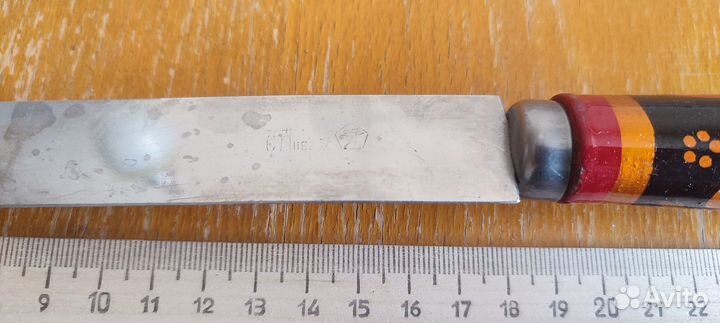 Набор кухонных ножей СССР хохлома