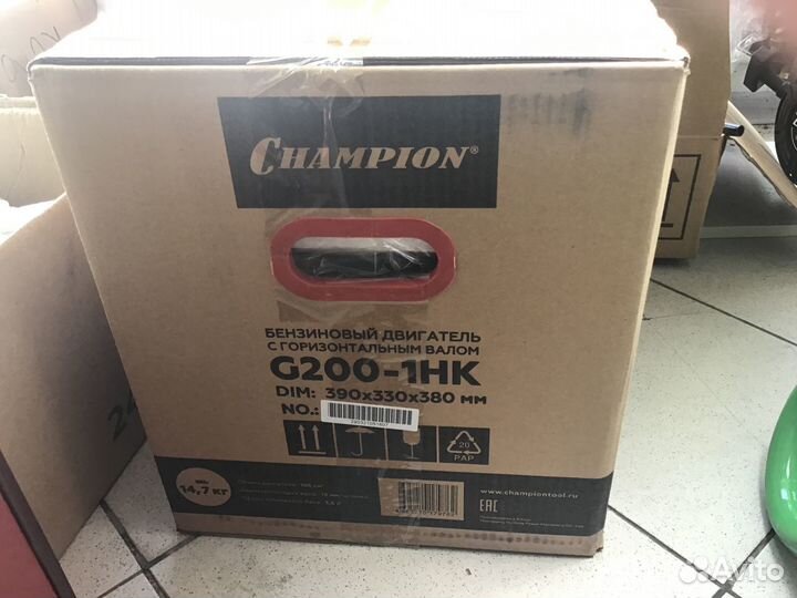 Двигатель чемпион G200-1нк