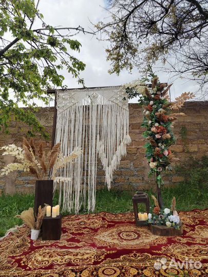 Свадебная арка в стиле Бохо
