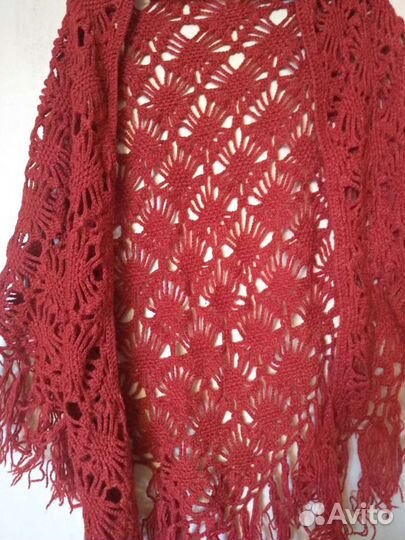 Платок шаль шерсть