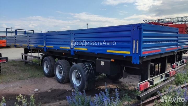 Полуприцеп бортовой ТЗА 588513, 2023