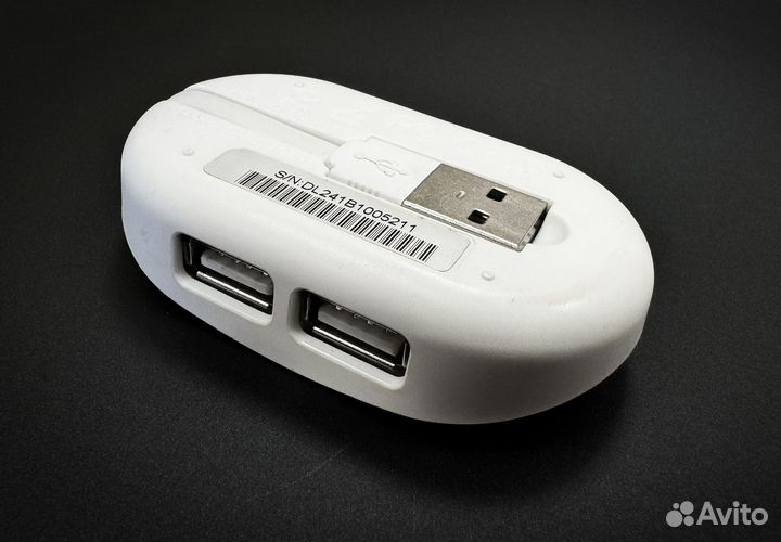 Концентратор разветвитель USB 2.0, 4 порта