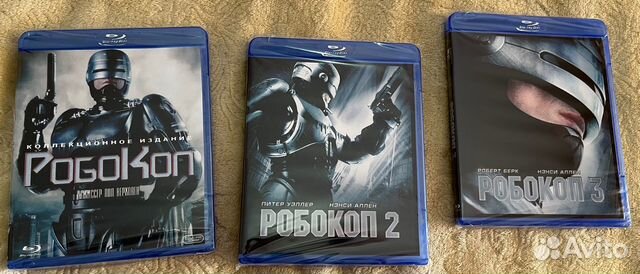 Робокоп blu-ray коллекция фильмов