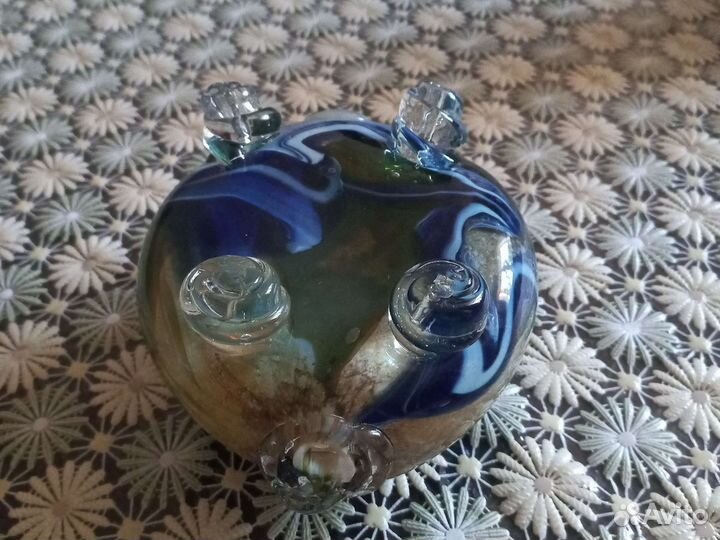 Стеклянная фигура Черепахи