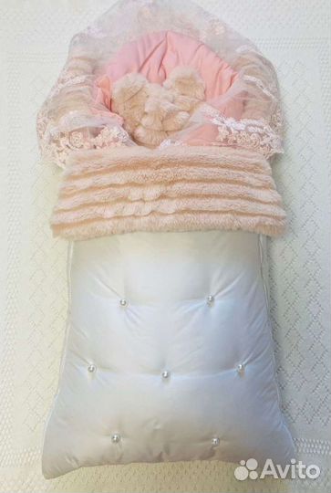 Конверт на выписку для девочки