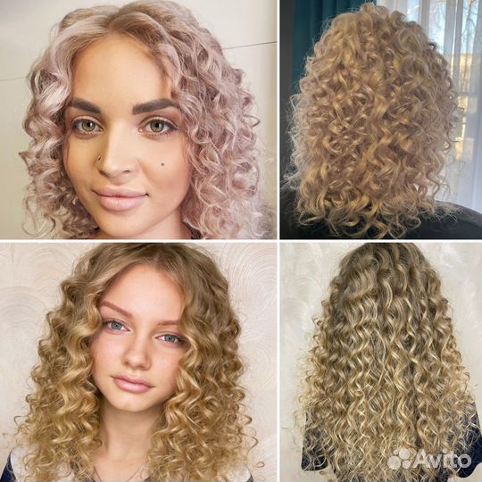 Прически, локоны, плетение кос, Афро локоны