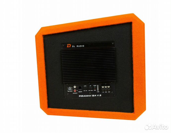 Сабвуфер DL audio piranha 12A Orange Активный