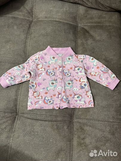 Детские вещи пакетом на девочку 80