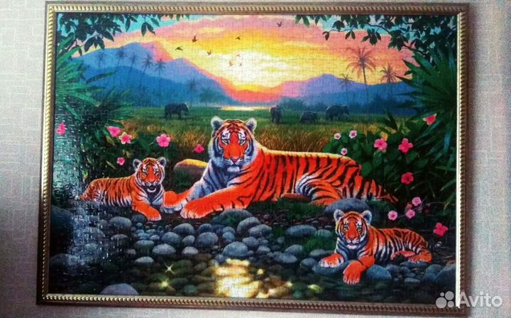 Картина из пазлов