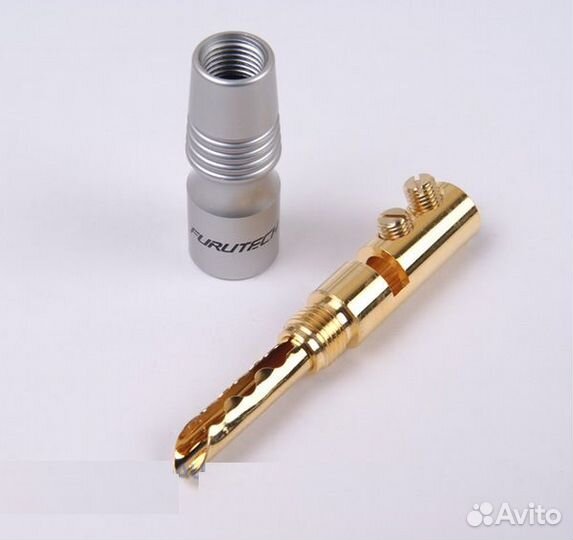 Коннекторы-бананы Furutech для акустики (2 пары)