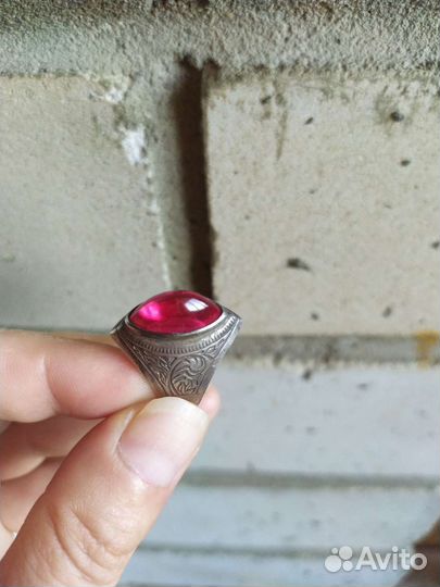 Серебряное кольцо СССР винтаж