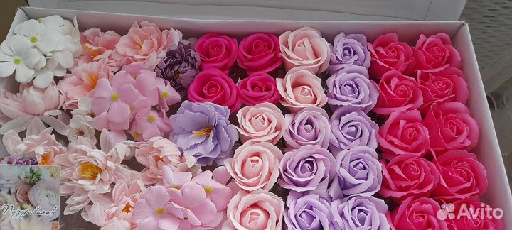 Мыльные розочки