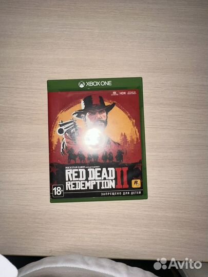 Red dead redemption 2 xbox one диск