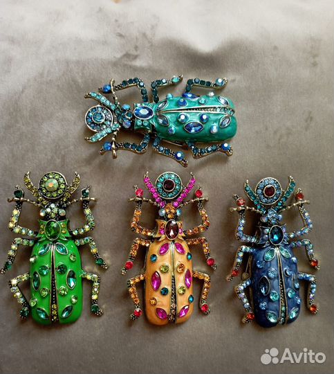 Стильные броши