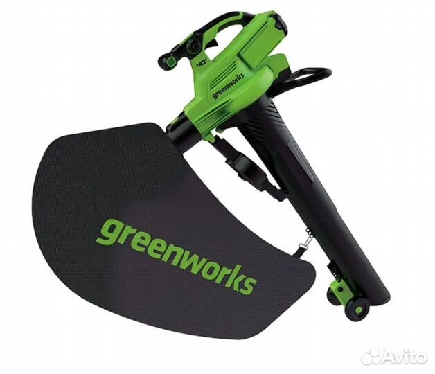 Воздуходувка аккумуляторная Greenworks GD40bvii