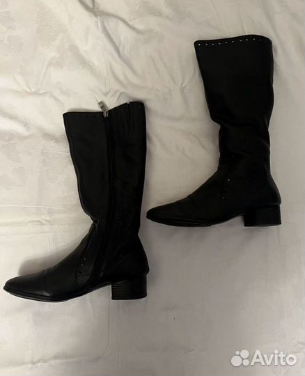 Сапоги женские натуральная кожа