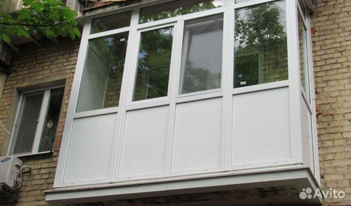 Остекление балконов