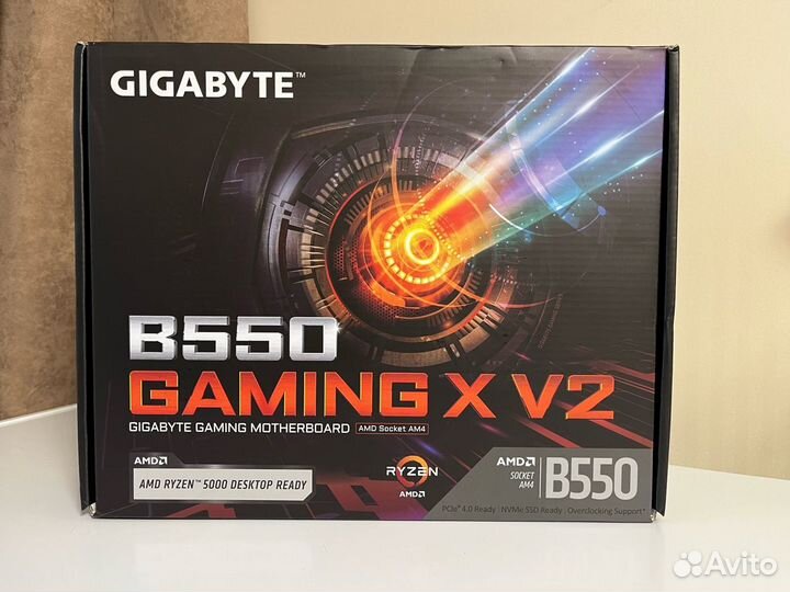 Материнская плата Gigabyte B550 gaming X V2